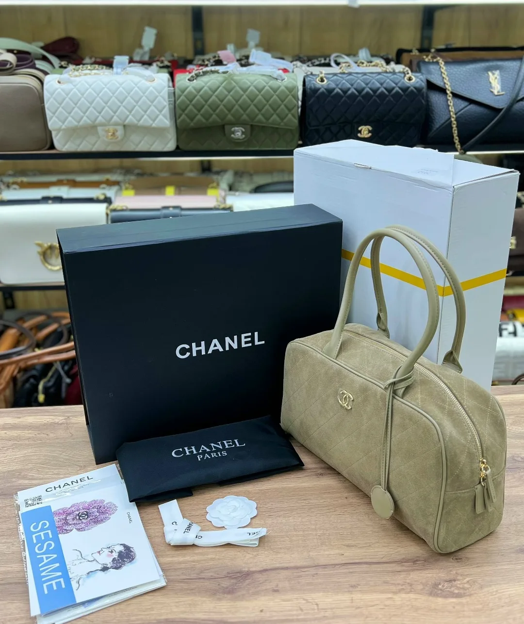 CHANEL сумка кожа натуральная ЛЮКС — фото 2