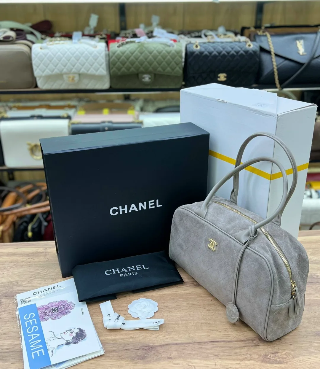 CHANEL сумка кожа натуральная ЛЮКС — фото 4