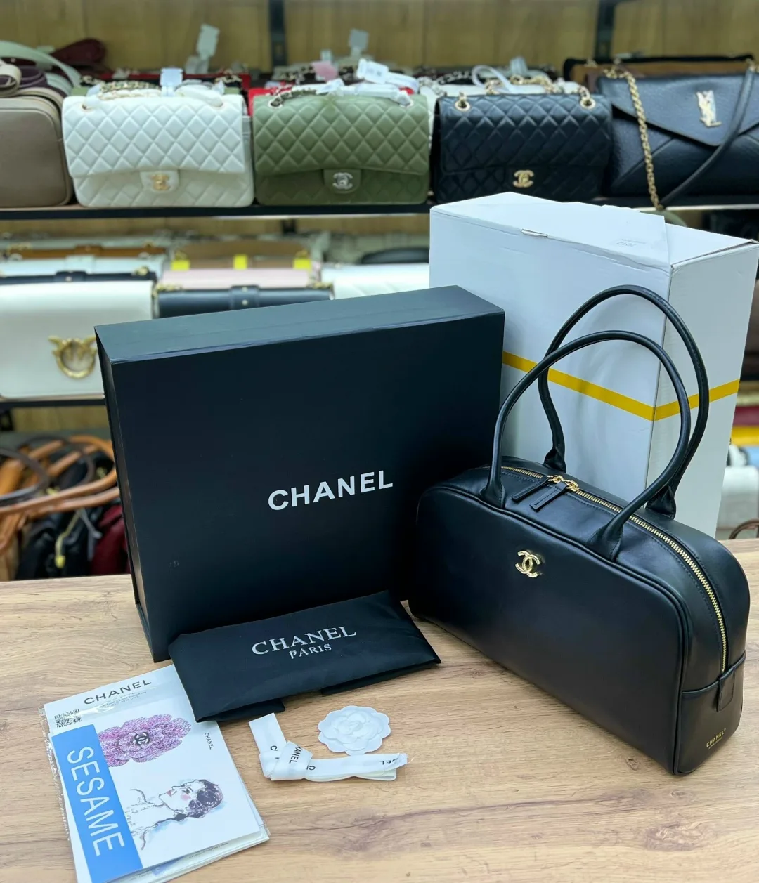 CHANEL сумка кожа натуральная ЛЮКС — фото 5