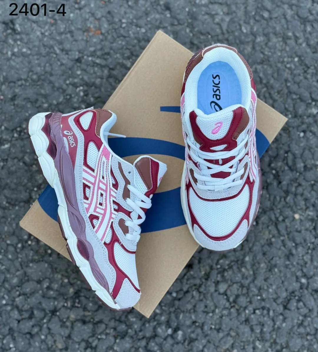Кроссовки женские Кроссы ”ASICS”, сетка — фото 4