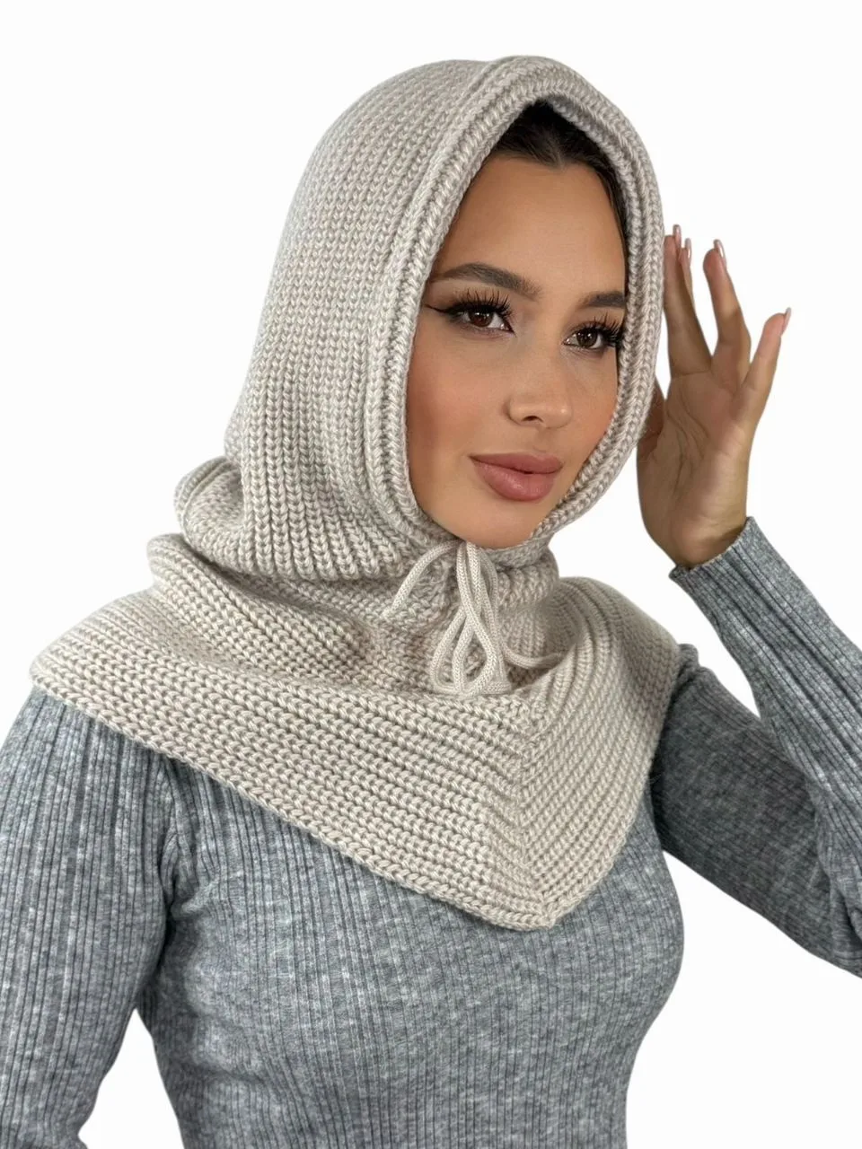 Шапка для женщин, ангора — фото 1