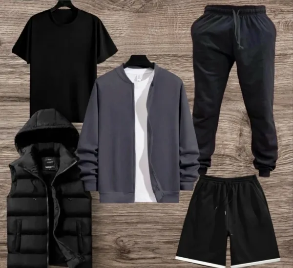Мужской костюм из 100 хлопка — фото 16