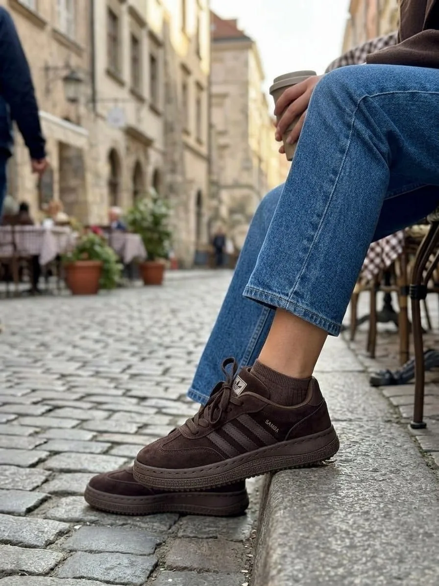Кроссовки женские Кроссы AdiDas, сетка — фото 2