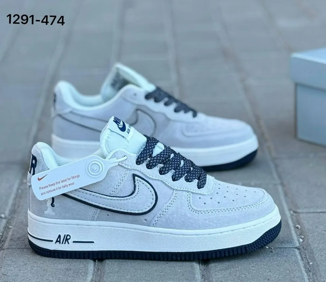 Кеды женские КРОССЫ “Nike” на Осень, сетка — фото 4