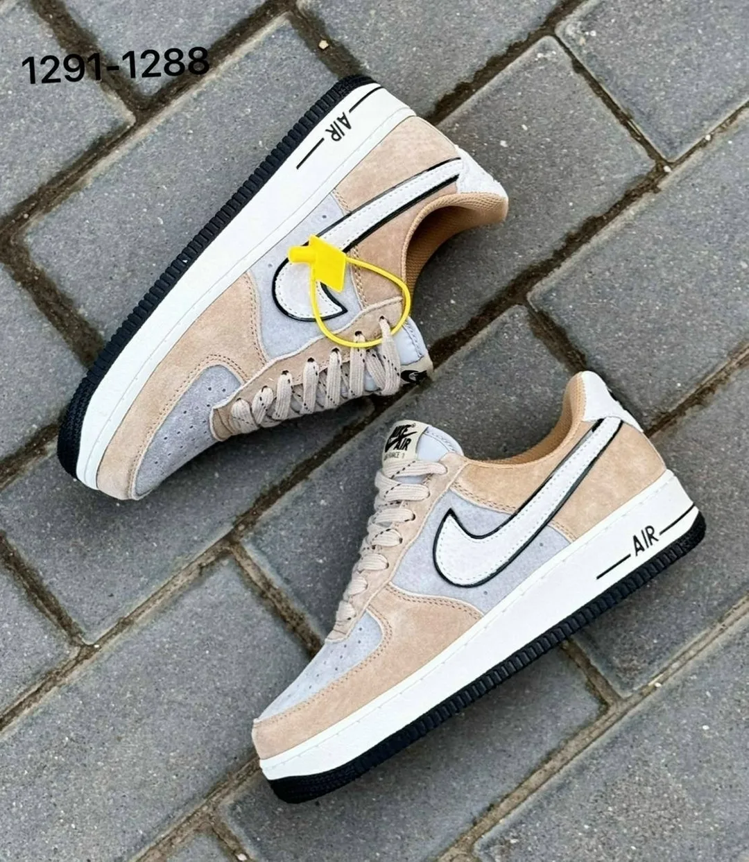 Кеды женские КРОССЫ “Nike” на Осень, сетка — фото 5