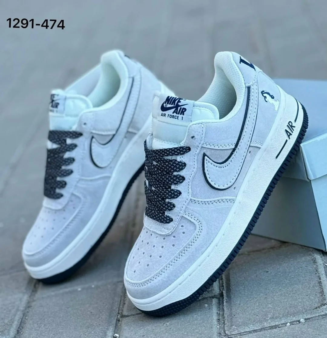 Кеды женские КРОССЫ “Nike” на Осень, сетка — фото 6