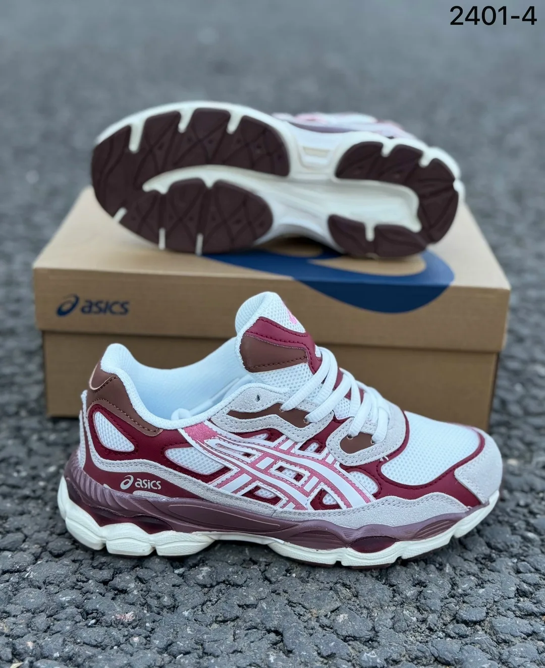 Кроссовки женские Кроссы ”ASICS”, сетка — фото 6