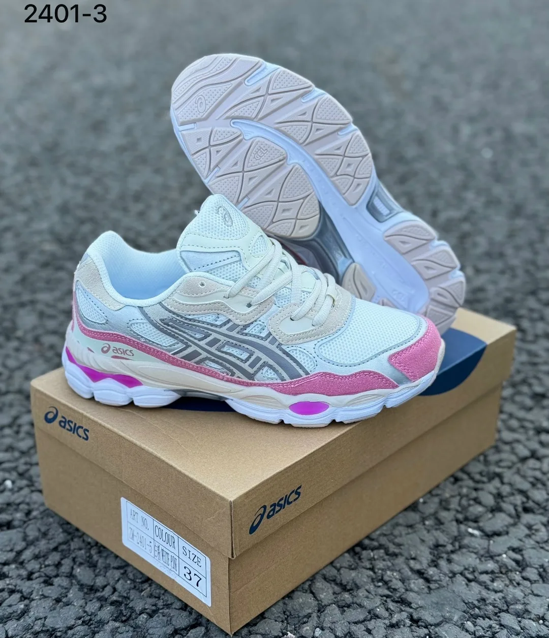 Кроссовки женские Кроссы ”ASICS”, сетка — фото 7