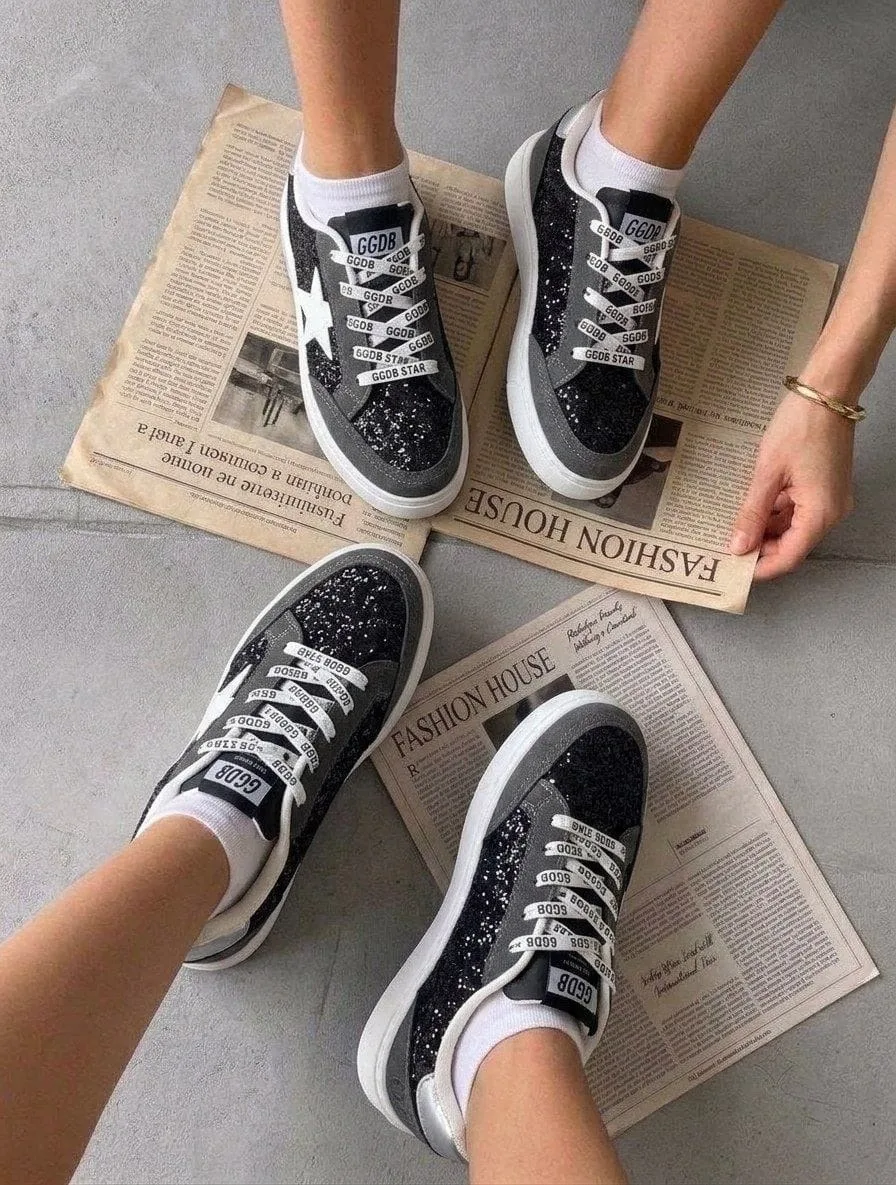 Кроссовки женские Golden Goose Реально фотографии, сетка — фото 7