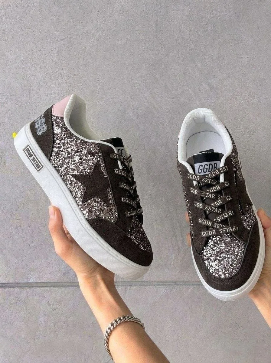Кроссовки женские Golden Goose Реально фотографии, сетка — фото 8