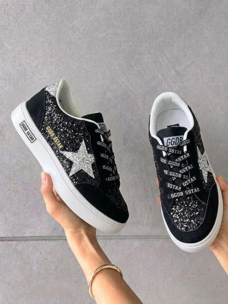Кеды Кроссы Golden Goose Золотой — фото 1