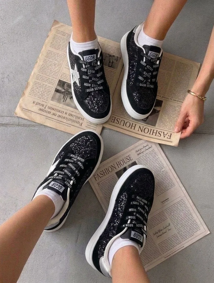 Кеды Кроссы Golden Goose Золотой — фото 7