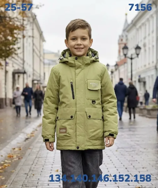Демисезонная куртка из мембранной ткани с показателями 5000/3000 — фото 48
