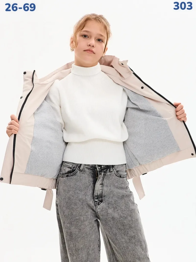 Куртка мембранная для девочки — фото 4