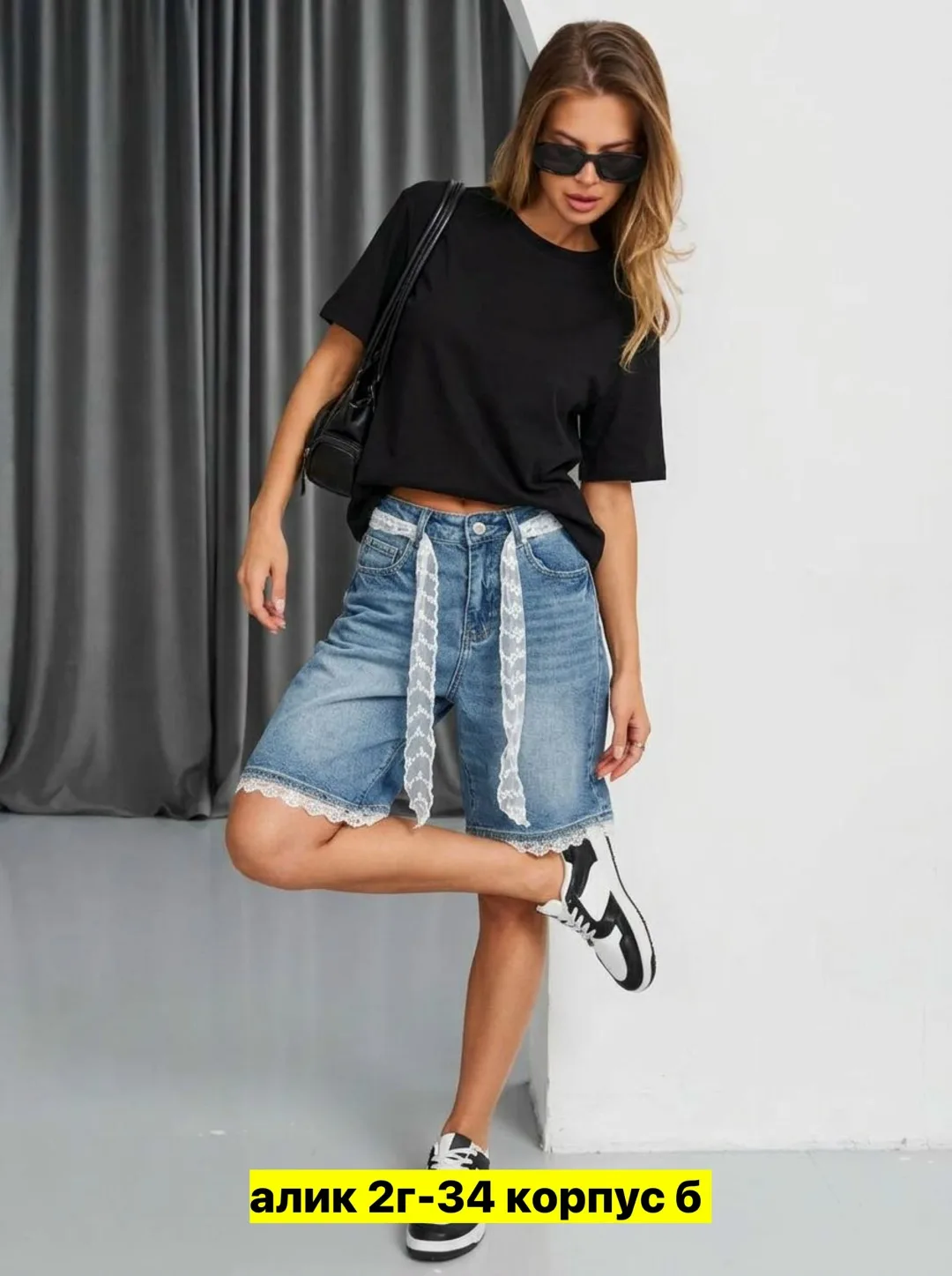 Шорты джинсовые — фото 2