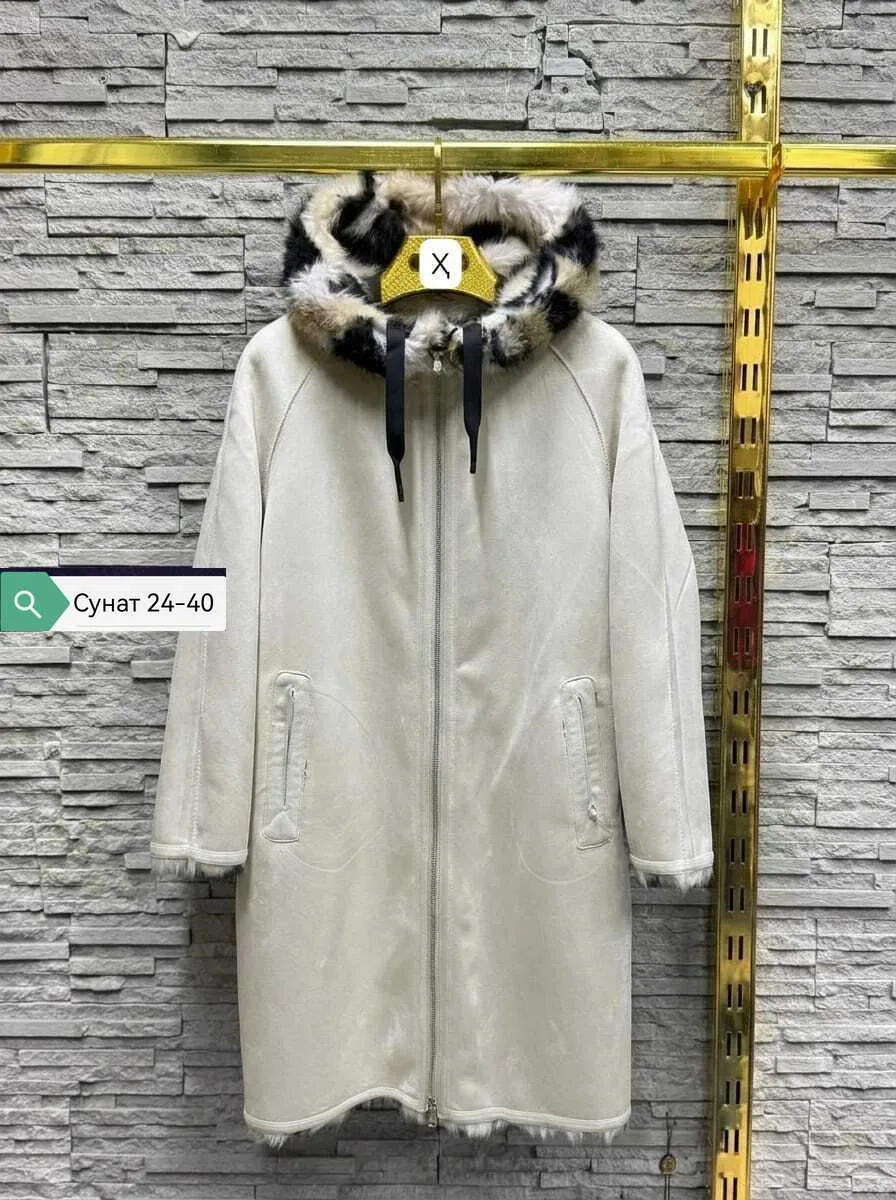Куртка Искусственный мех, замша — фото 4