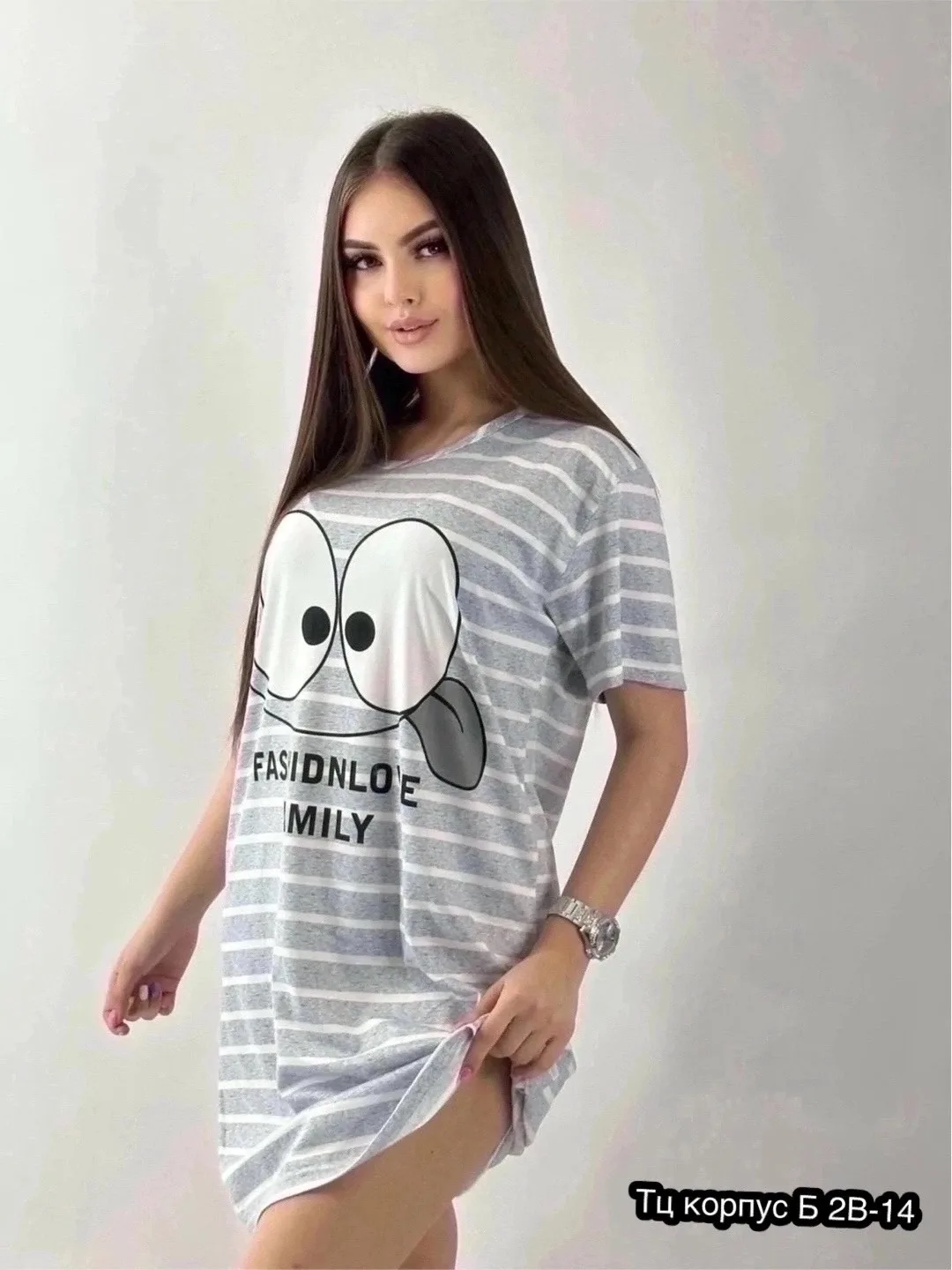 Футболка Туника, бамбук — фото 1