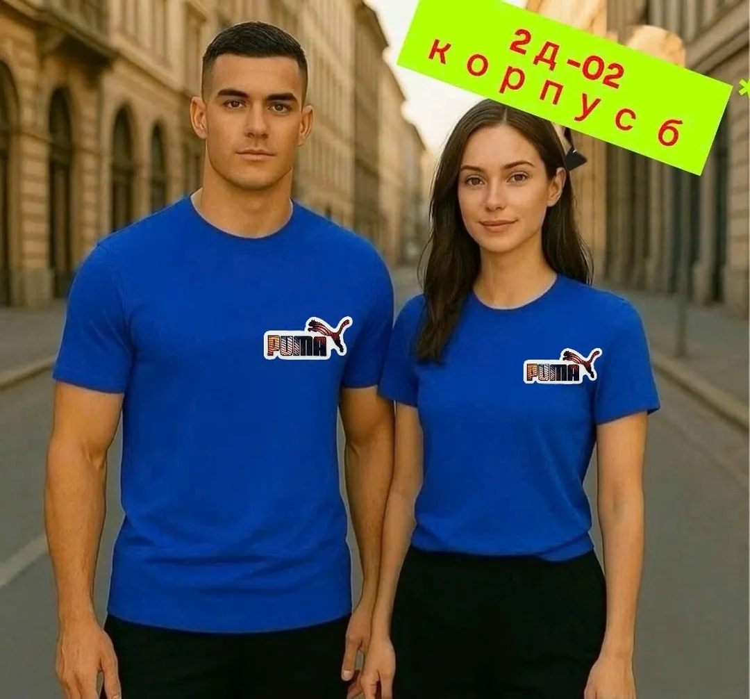 Летняя футболка из натурального хлопка — фото 4