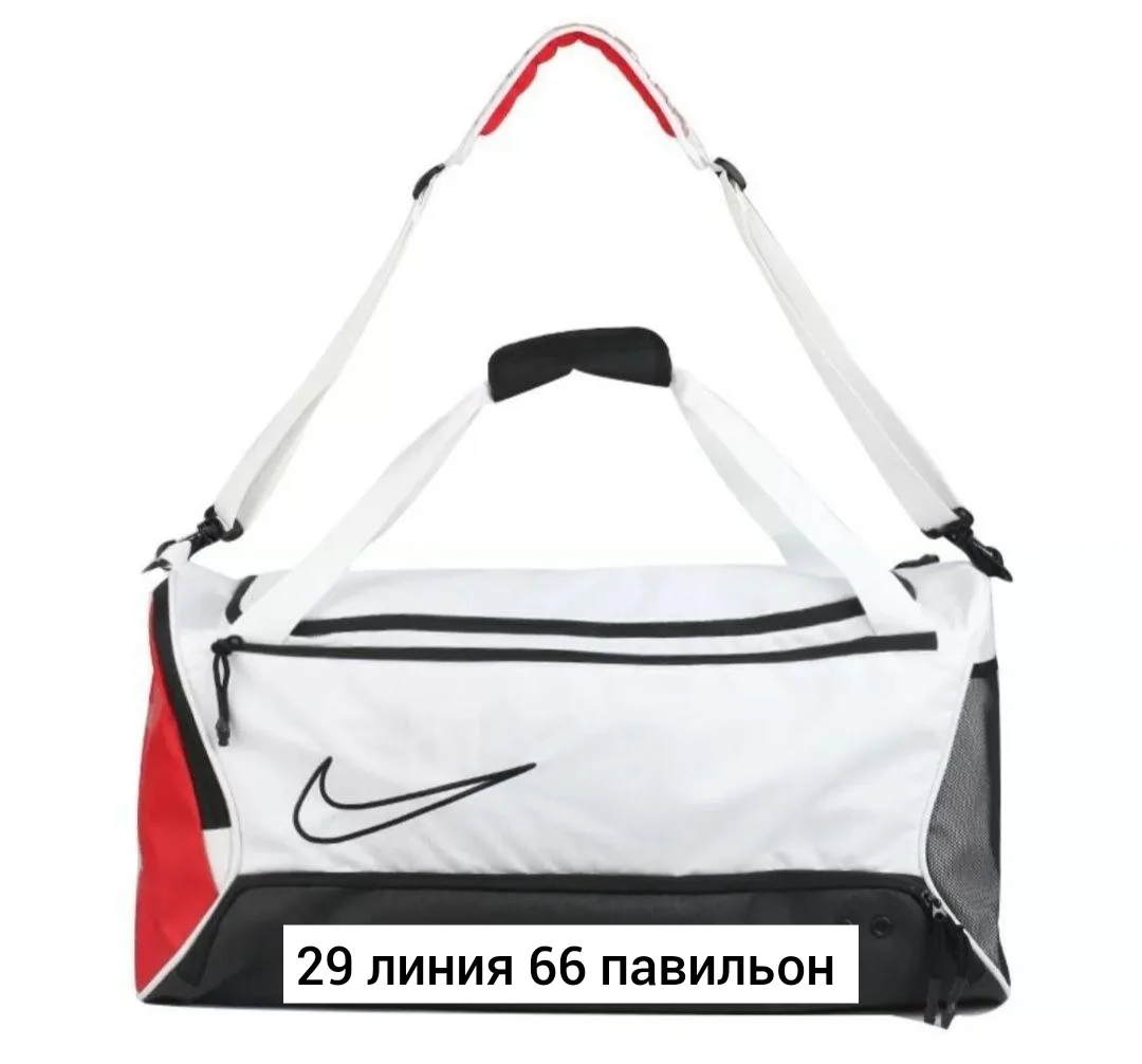 Спортивная сумка из водонепроницаемой ткани с регулируемым плечевым ремнем — фото 33