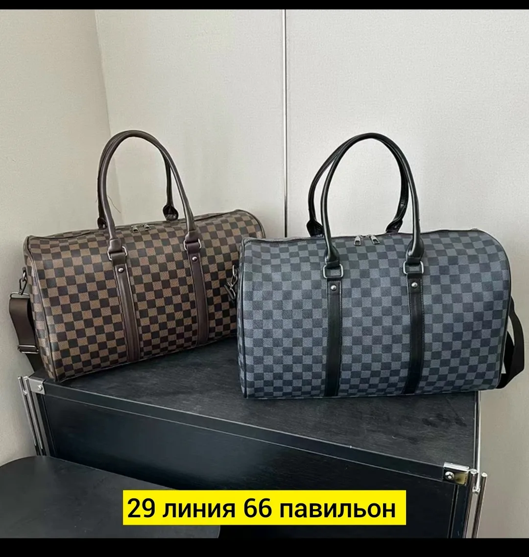 Дорожная сумка из эко-кожи — фото 2