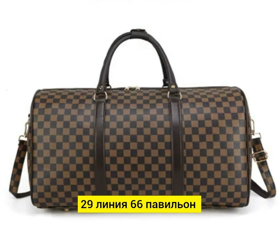 Дорожная сумка из эко-кожи — фото 4