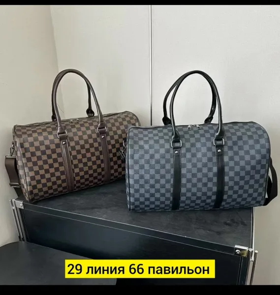 Дорожная сумка из эко-кожи — фото 2
