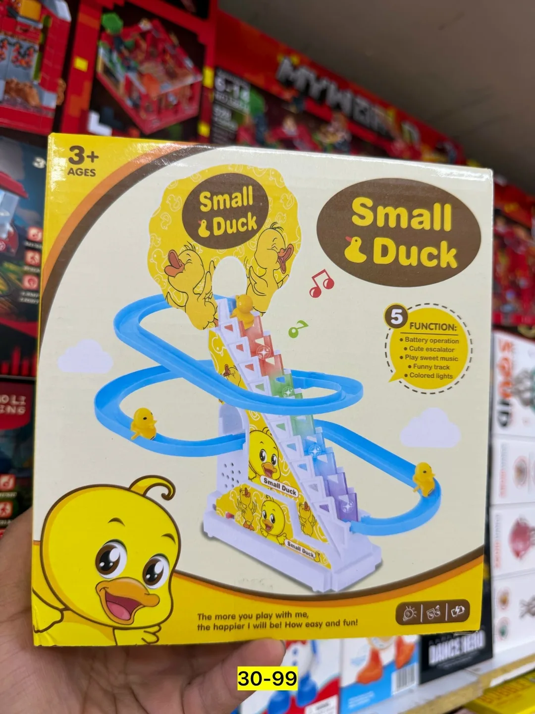 Музыкальная игрушка в форме утки-лестницы — фото 1