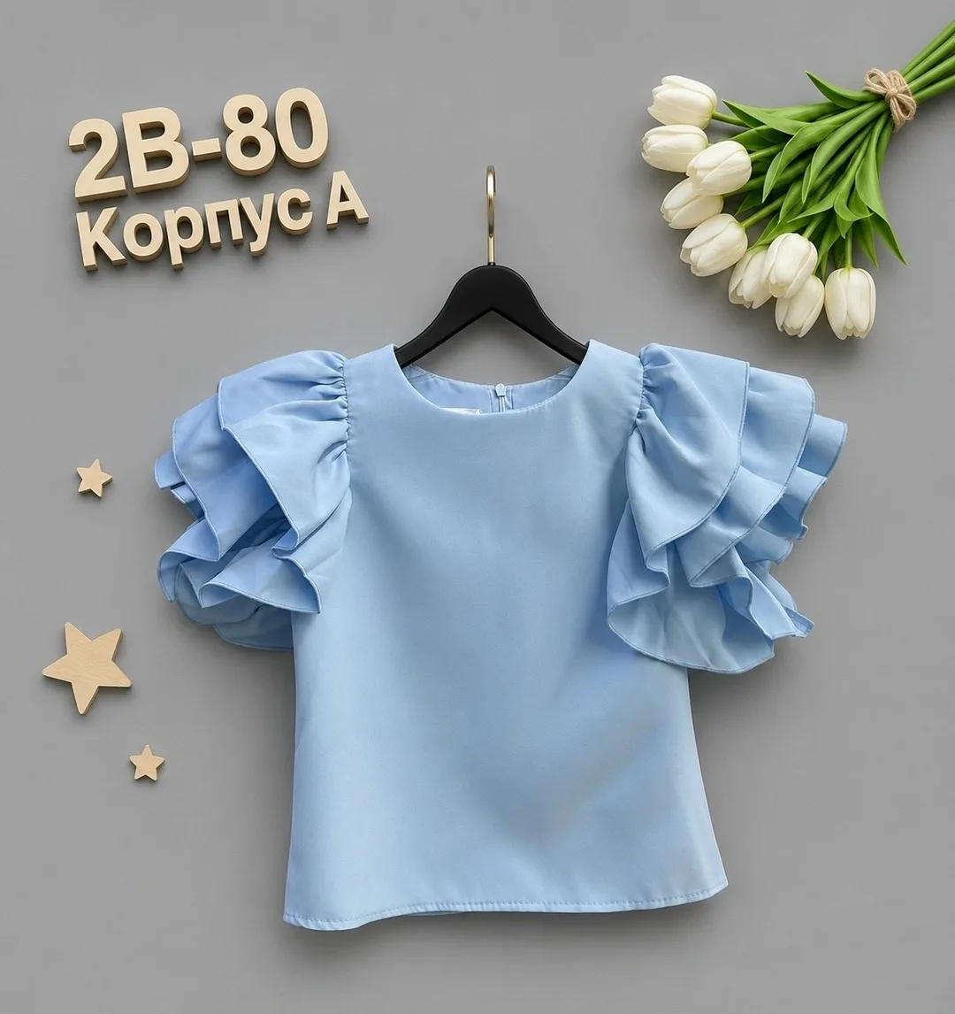 Блузка из хлопка — фото 4