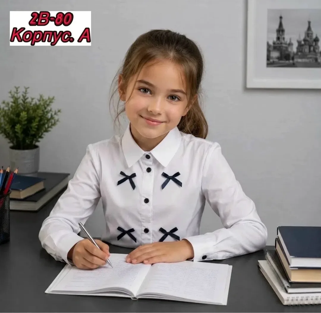 Рубашка из качественного хлопка — фото 2