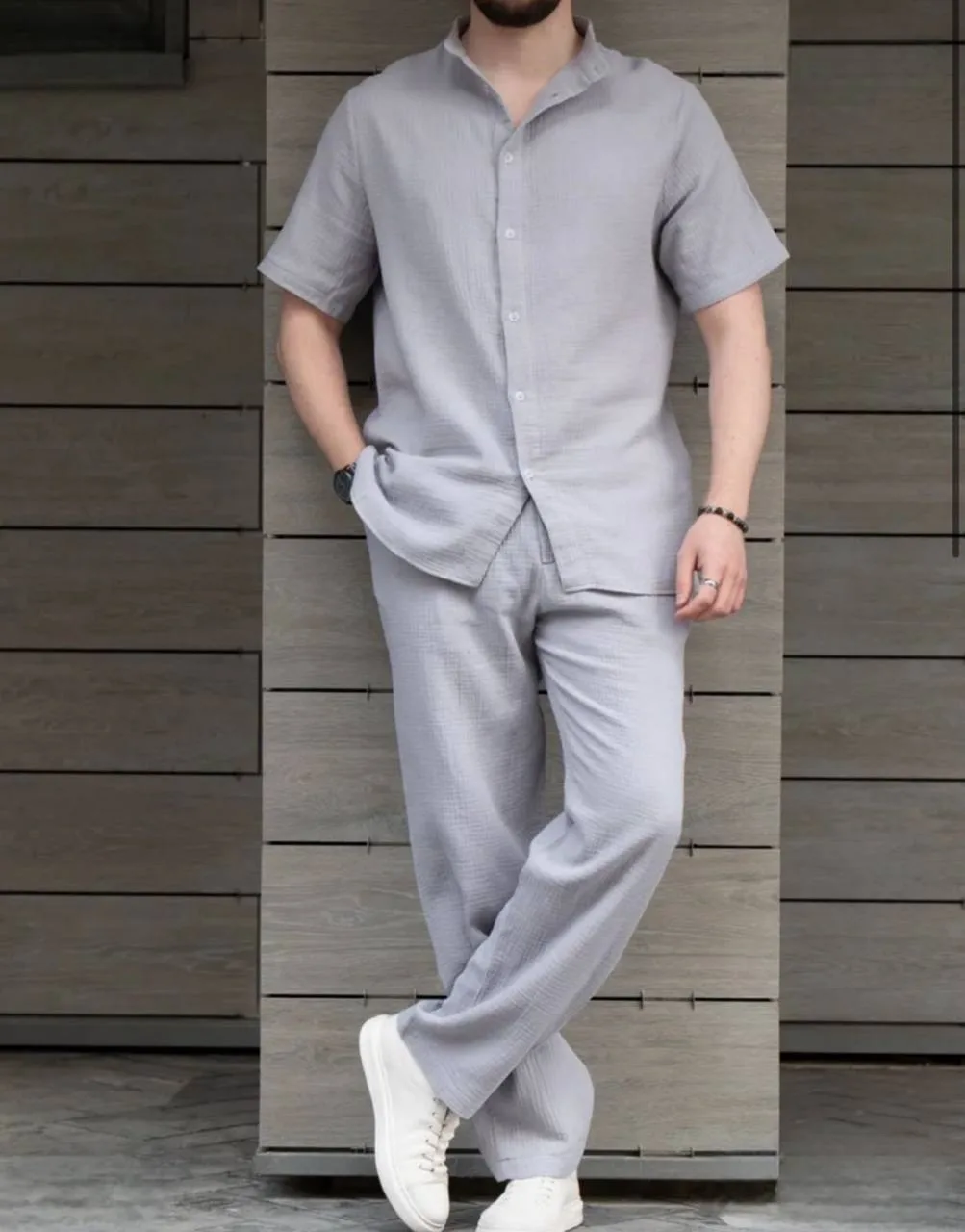 Мужской костюм из муслина — фото 2