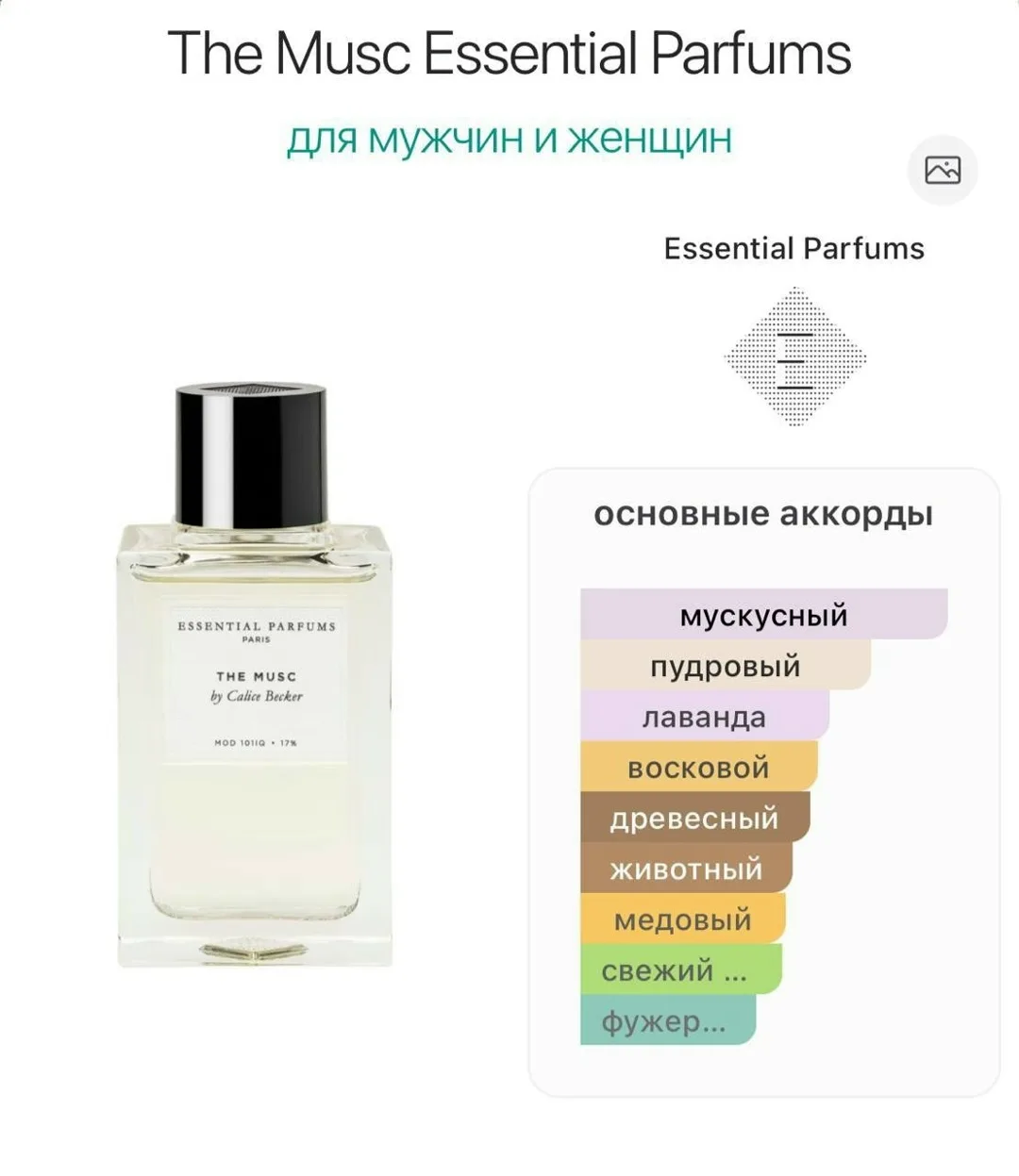 Полуботинки The Musc Essential Parfums — фото 4