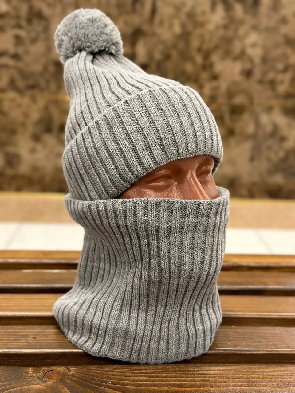 Шапка Сезон, хлопок — фото 6