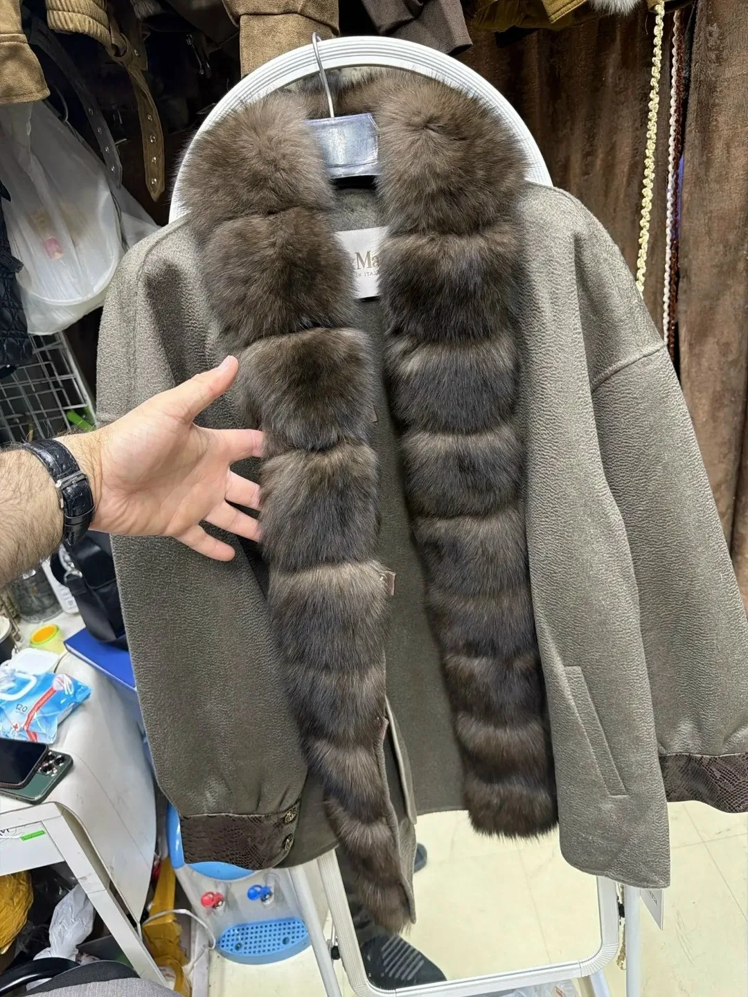 Платье из натурального шелка — фото 3