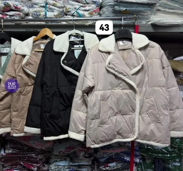 Стильная, и очень уютная куртка в нежном расцвете — фото 11