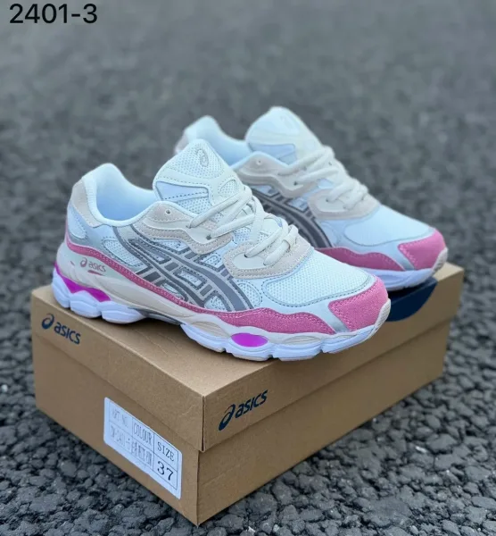 Кроссовки женские Кроссы ”ASICS”, сетка — фото 25