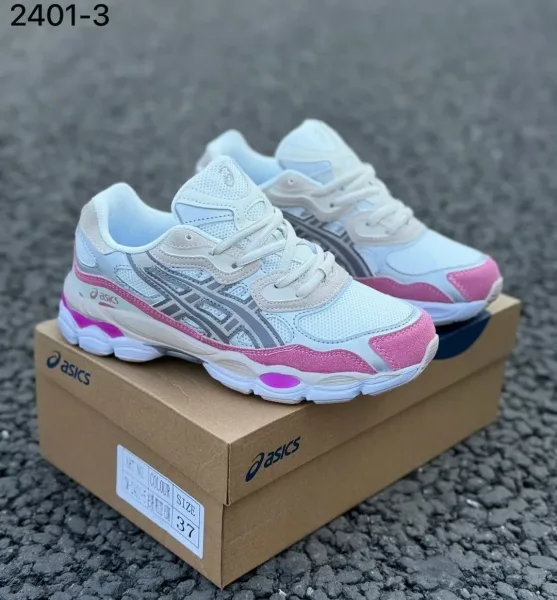 Кроссовки женские Кроссы ”ASICS”, сетка — фото 61