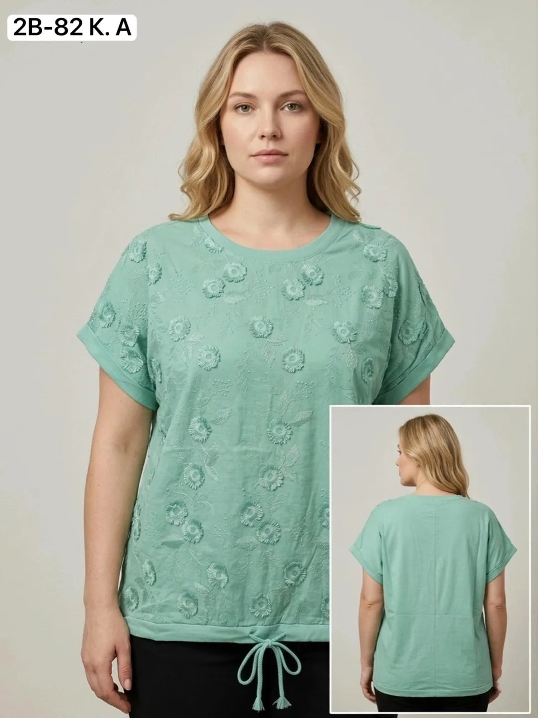 Кофта, хлопок 95 COTTON, 5 LYCRA — фото 1