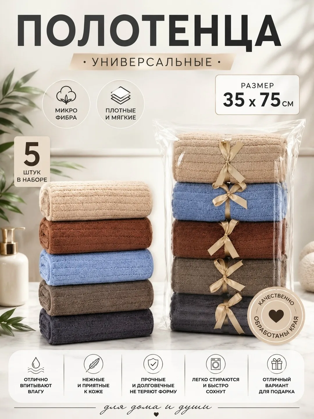 Свитер Полотенце из микрофибры 35×, микрофибра — фото 1