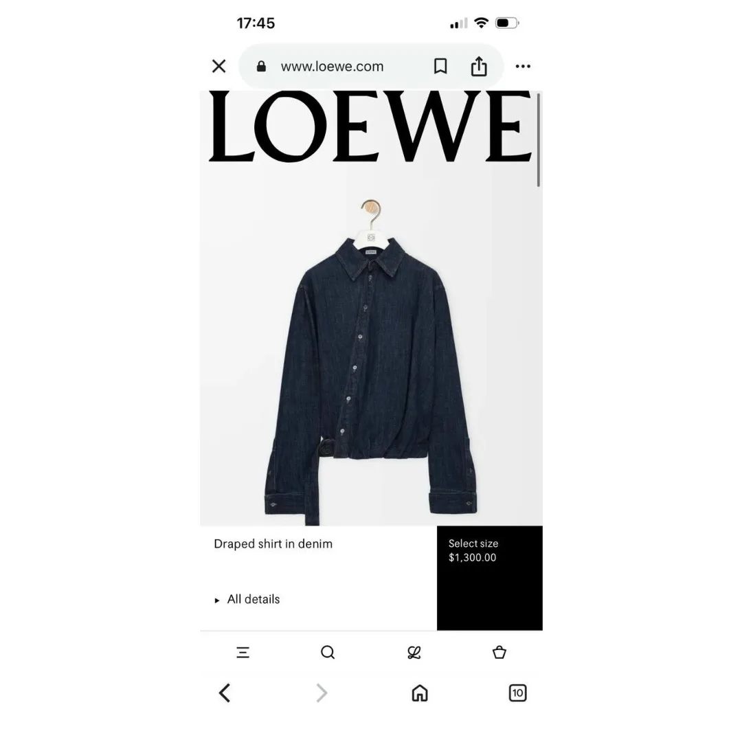 Джинсовка LOEWE — фото 5