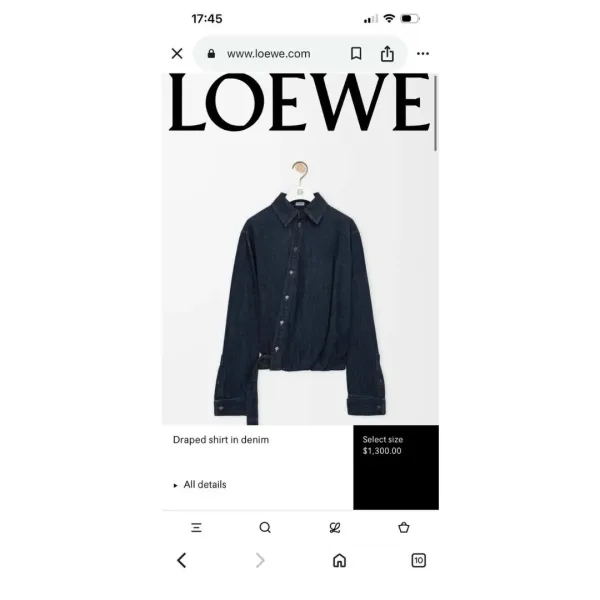 Джинсовка LOEWE — фото 27