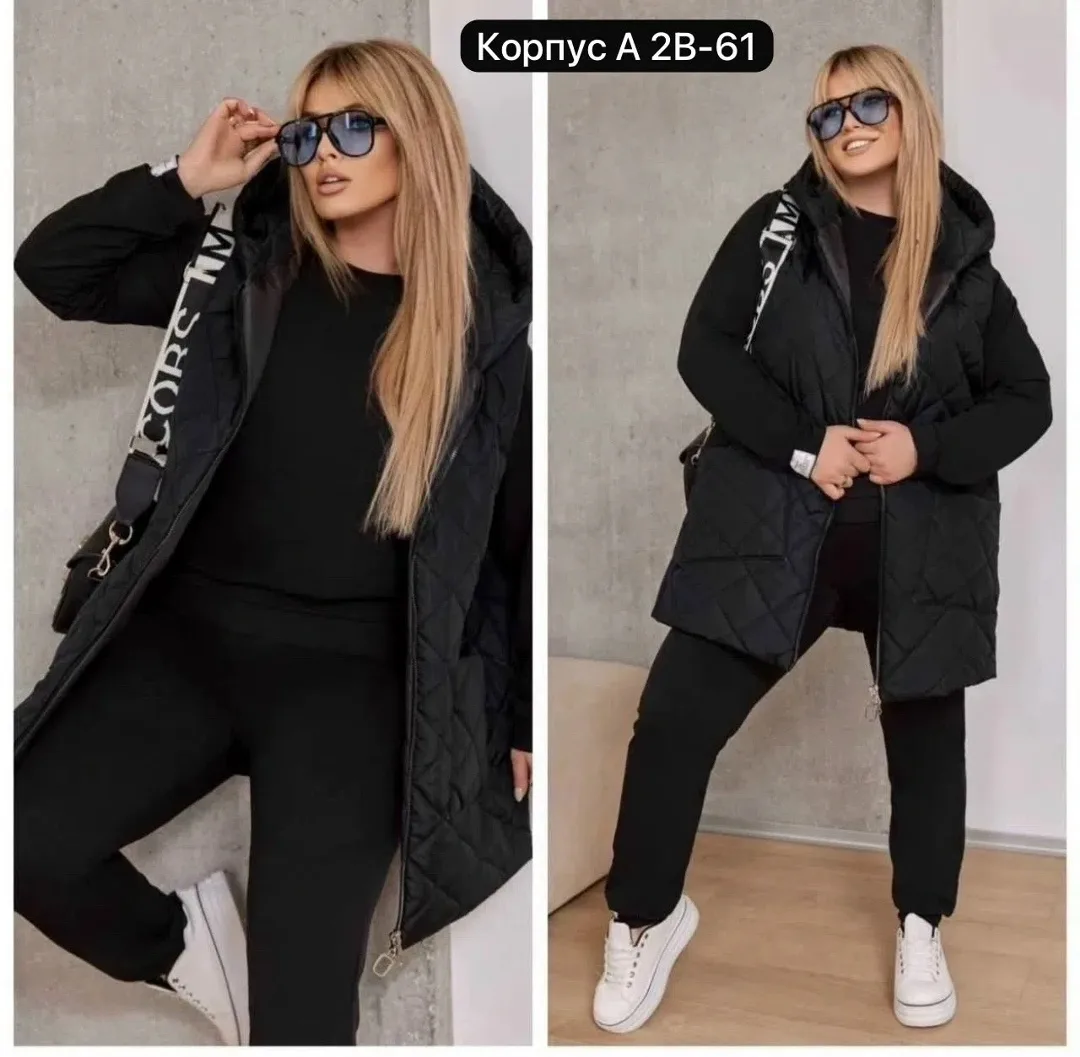 Потрясающие спортивные Утеплённые костюмы тройка Супер моделька — фото 4