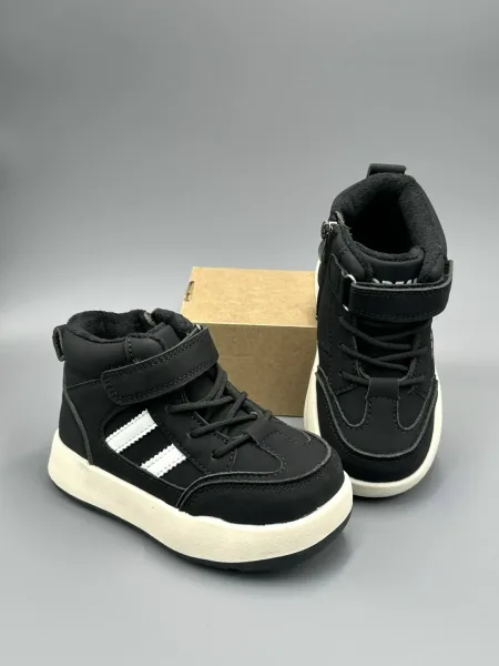 Новые ботинки 2026 из эко-кожи с внутренним меховым подкладом — фото 17