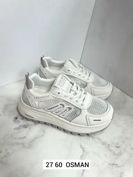 Кроссовки кожзам — фото 2