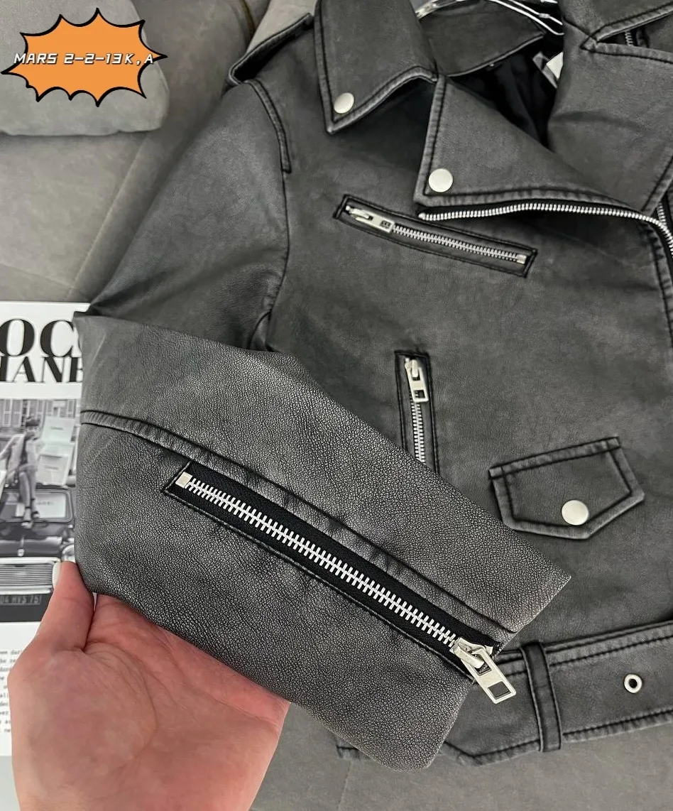 Куртка из экокожи — фото 5