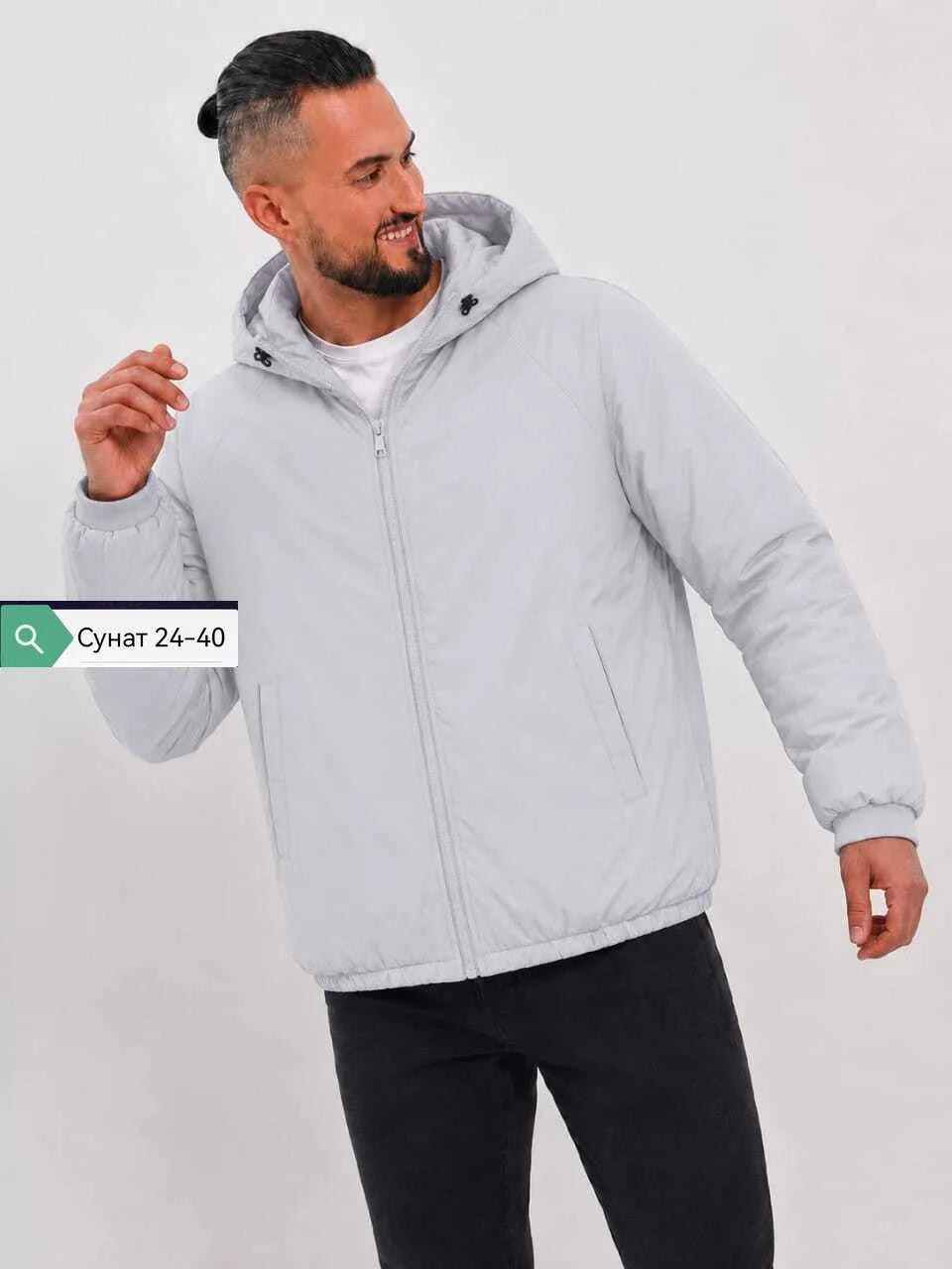 Куртка с капюшоном UNISEX — фото 2
