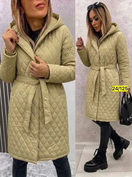 Женские курточки осень Синий — фото 7