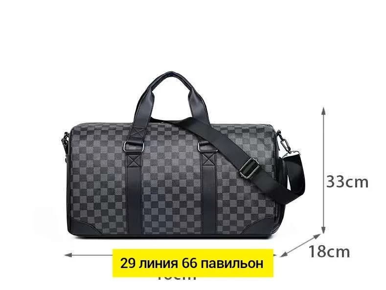 Дорожная сумка из эко-кожи — фото 2