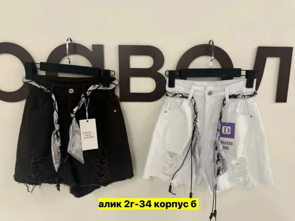 Шорты, джинс — фото 10