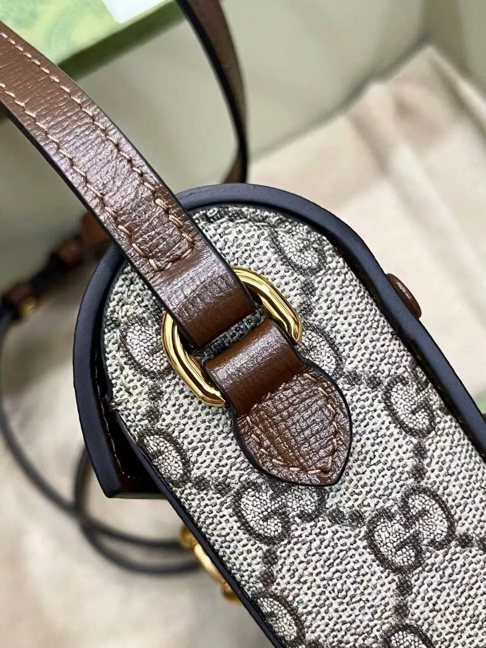 Gucci Horsebit 1955 — мини-сумка из GG Supreme — фото 13