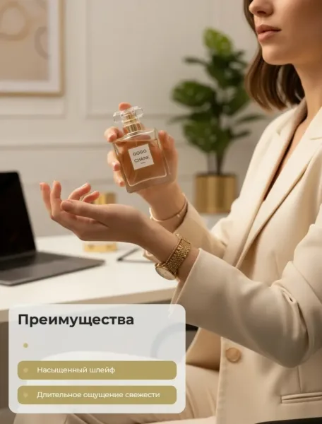 Аромат Базовые ноты (шлейф): Пачули, ветивер, белый мускус, ваниль, бобы тонка — фото 4